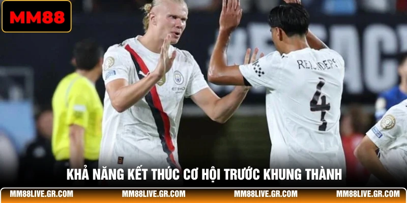 Khả năng kết thúc cơ hội trước khung thành